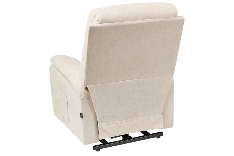 Elektrisk reclinerfåtölj Rise Ljusbeige - Ljusbeige - Möbler - Fåtölj & stolar - Fåtölj - Liggfåtölj