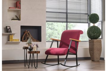 Elinore Gungstol - Vinröd - Möbler - Barnmöbler - Barnstol - Gungstol barn