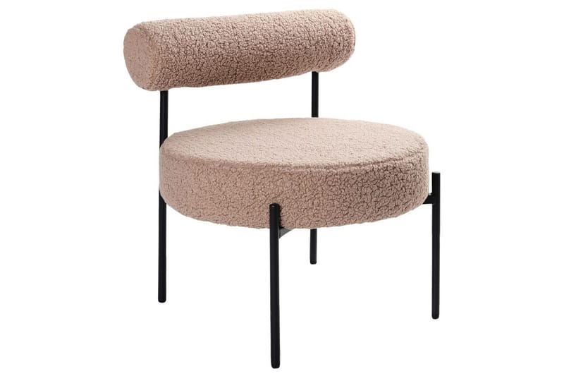 Fåtölj Alpha Beige/svart - Beige/svart - Möbler - Fåtölj & stolar - Fåtölj - Fåtölj utan armstöd