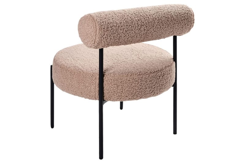 Fåtölj Alpha Beige/svart - Beige/svart - Möbler - Fåtölj & stolar - Fåtölj - Fåtölj utan armstöd