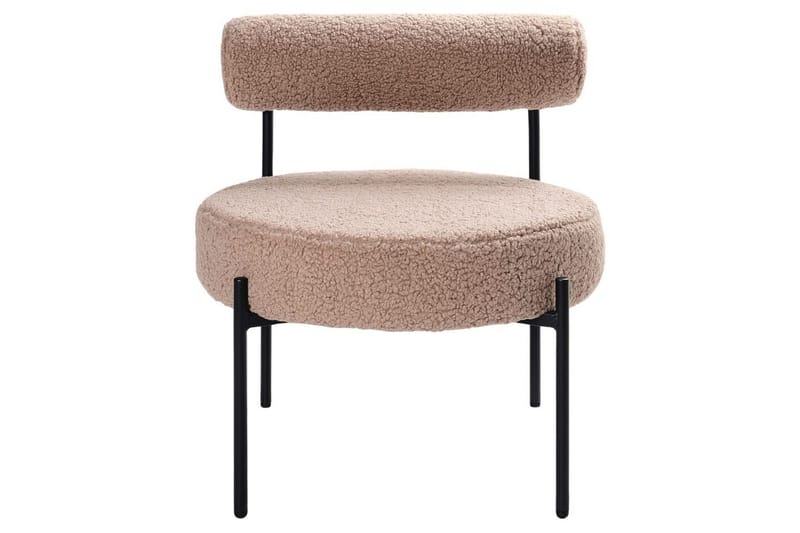 Fåtölj Alpha Beige/svart - Beige/svart - Möbler - Fåtölj & stolar - Fåtölj - Fåtölj utan armstöd