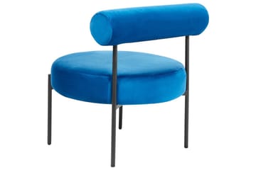 Fåtölj Alpha - Blå, Svart - Möbler - Fåtölj & stolar - Fåtölj - Fåtölj utan armstöd