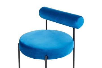 Fåtölj Alpha - Blå, Svart - Möbler - Fåtölj & stolar - Fåtölj - Fåtölj utan armstöd