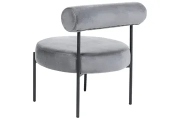 Fåtölj Alpha - Grå, svart - Möbler - Fåtölj & stolar - Fåtölj - Fåtölj utan armstöd