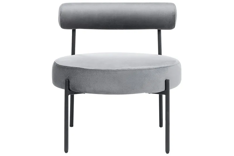 Fåtölj Alpha - Grå, svart - Möbler - Fåtölj & stolar - Fåtölj - Fåtölj utan armstöd