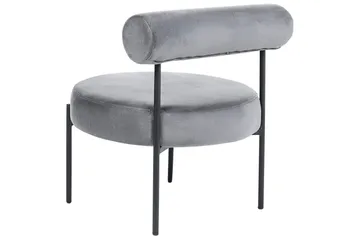 Fåtölj Alpha - Grå, svart - Möbler - Fåtölj & stolar - Fåtölj - Fåtölj utan armstöd