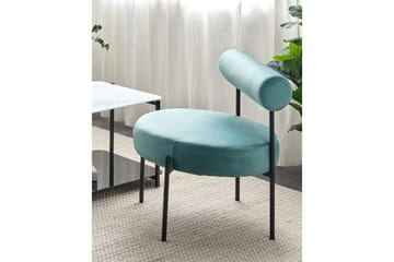 Fåtölj Alpha - Grön, Svart - Möbler - Fåtölj & stolar - Fåtölj - Fåtölj utan armstöd