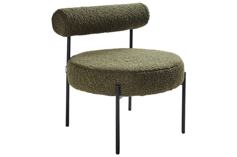 Fåtölj Alpha Grön/Svart - Grön/Svart - Möbler - Fåtölj & stolar - Fåtölj - Fåtölj utan armstöd