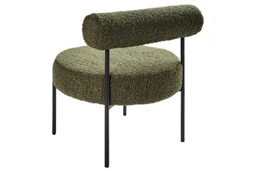 Fåtölj Alpha Grön/Svart - Grön/Svart - Möbler - Fåtölj & stolar - Fåtölj - Fåtölj utan armstöd