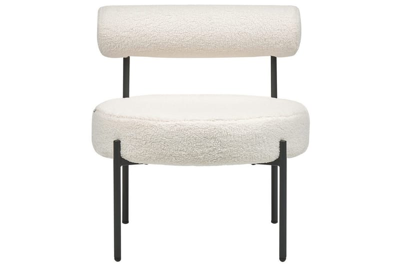 Fåtölj Alpha - Vit, Svart - Möbler - Fåtölj & stolar - Fåtölj - Fåtölj utan armstöd