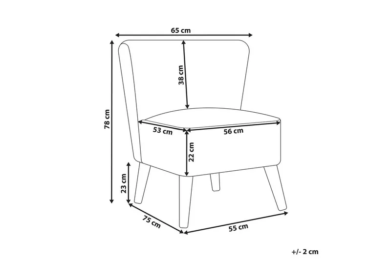 Fåtölj Alven - Möbler - Fåtölj & stolar - Fåtölj - Fåtölj utan armstöd