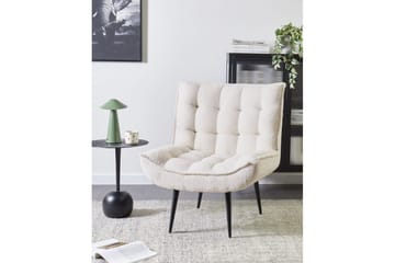 Fåtölj Alvesta Vit/Svart - Vit/Svart - Möbler - Fåtölj & stolar - Fåtölj - Fåtölj utan armstöd