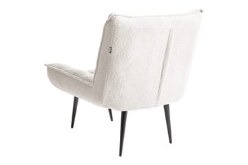 Fåtölj Alvesta Vit/Svart - Vit/Svart - Möbler - Fåtölj & stolar - Fåtölj - Fåtölj utan armstöd