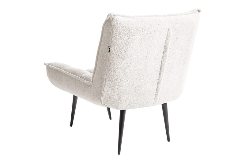 Fåtölj Alvesta Vit/Svart - Vit/Svart - Möbler - Fåtölj & stolar - Fåtölj - Fåtölj utan armstöd