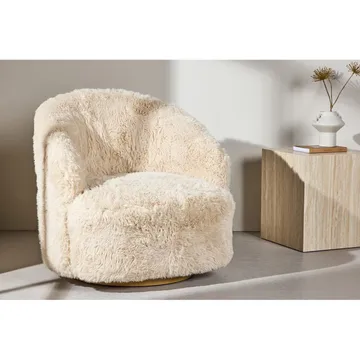 Fåtölj Astru - Beige - Möbler - Fåtölj & stolar - Fåtölj - Clubfåtölj