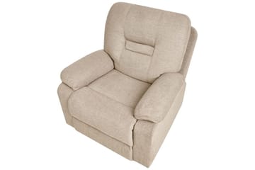 Fåtölj Bergen Beige - Beige - Möbler - Fåtölj & stolar - Fåtölj - Liggfåtölj
