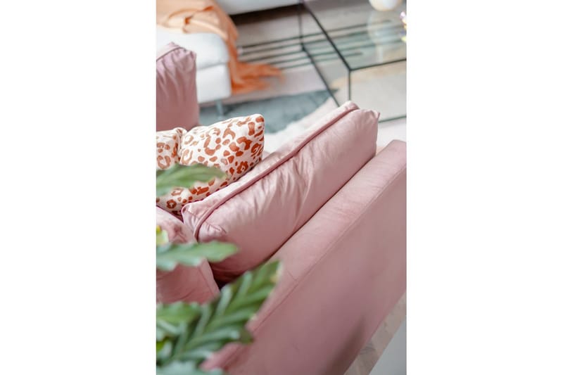 Fåtölj Boom Sammet - Rosa - Möbler - Fåtölj & stolar - Fåtölj - Clubfåtölj