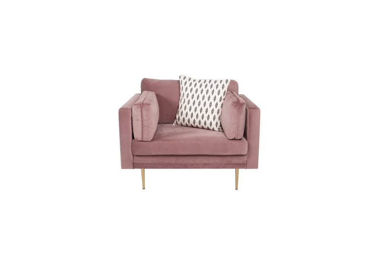 Fåtölj Boom Sammet - Rosa - Möbler - Fåtölj & stolar - Fåtölj - Clubfåtölj