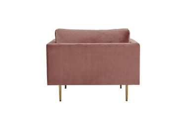 Fåtölj Boom Sammet - Rosa - Möbler - Fåtölj & stolar - Fåtölj - Clubfåtölj