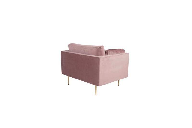 Fåtölj Boom Sammet - Rosa - Möbler - Fåtölj & stolar - Fåtölj - Clubfåtölj