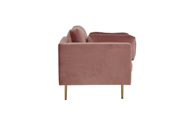 Fåtölj Boom Sammet - Rosa - Möbler - Fåtölj & stolar - Fåtölj - Clubfåtölj
