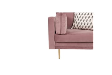 Fåtölj Boom Sammet - Rosa - Möbler - Fåtölj & stolar - Fåtölj - Clubfåtölj