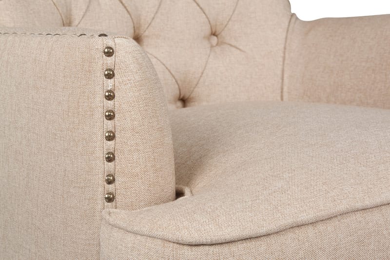 Fåtölj Buckbee - Beige/Natur - Möbler - Fåtölj & stolar - Fåtölj
