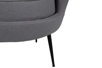 Fåtölj Calais - Grå - Möbler - Fåtölj & stolar - Fåtölj