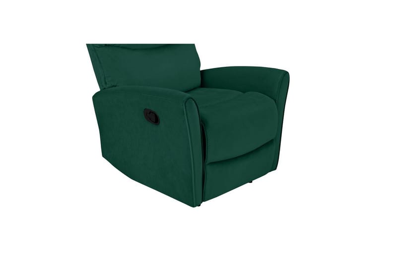 Fåtölj Chesley Mörkgrön, Sammet/Metall/Trä - Mörkgrön, Sammet/Metall/Trä - Möbler - Fåtölj & stolar - Fåtölj - Biofåtölj & reclinerfåtölj