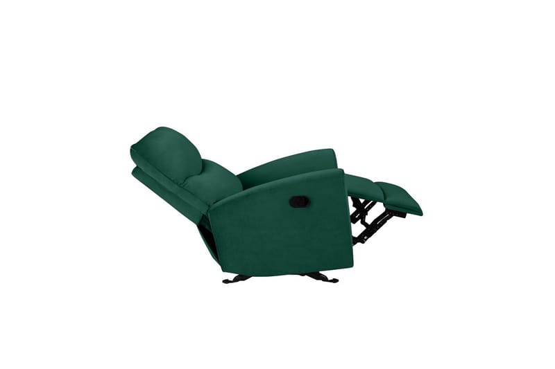 Fåtölj Chesley Mörkgrön, Sammet/Metall/Trä - Mörkgrön, Sammet/Metall/Trä - Möbler - Fåtölj & stolar - Fåtölj - Biofåtölj & reclinerfåtölj
