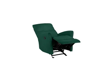 Fåtölj Chesley Mörkgrön, Sammet/Metall/Trä - Mörkgrön, Sammet/Metall/Trä - Möbler - Fåtölj & stolar - Fåtölj - Biofåtölj & reclinerfåtölj