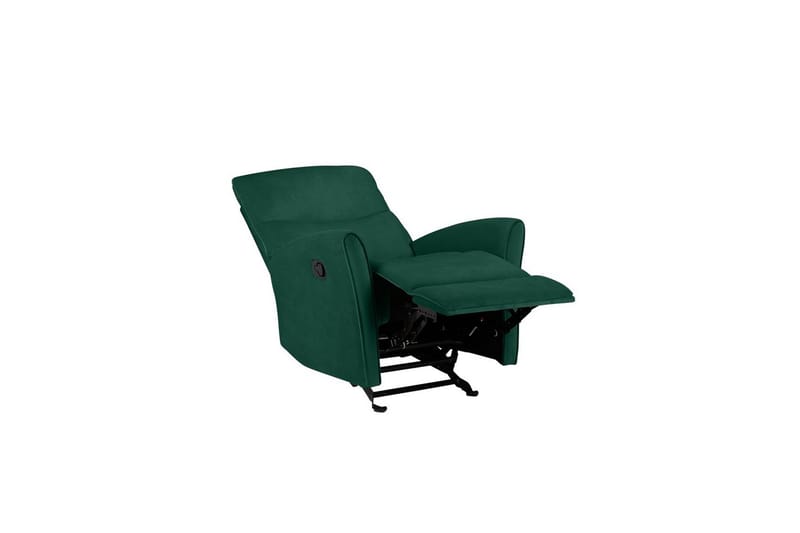 Fåtölj Chesley Mörkgrön, Sammet/Metall/Trä - Mörkgrön, Sammet/Metall/Trä - Möbler - Fåtölj & stolar - Fåtölj - Biofåtölj & reclinerfåtölj