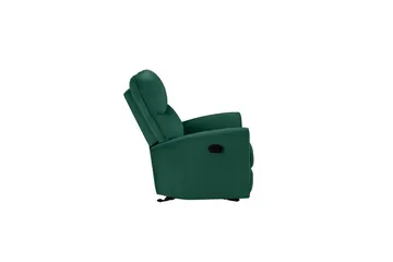 Fåtölj Chesley Mörkgrön, Sammet/Metall/Trä - Mörkgrön, Sammet/Metall/Trä - Möbler - Fåtölj & stolar - Fåtölj - Biofåtölj & reclinerfåtölj