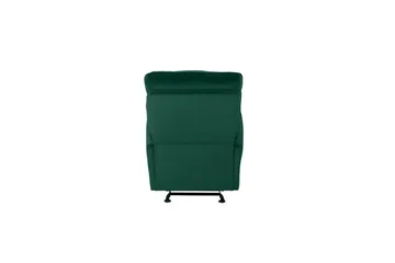 Fåtölj Chesley Mörkgrön, Sammet/Metall/Trä - Mörkgrön, Sammet/Metall/Trä - Möbler - Fåtölj & stolar - Fåtölj - Biofåtölj & reclinerfåtölj