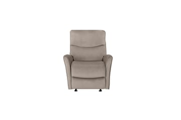 Fåtölj Chesley Taupe, Sammet/Metall/Trä - Taupe, Sammet/Metall/Trä - Möbler - Fåtölj & stolar - Fåtölj - Liggfåtölj