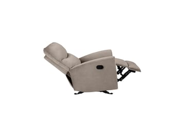 Fåtölj Chesley Taupe, Sammet/Metall/Trä - Taupe, Sammet/Metall/Trä - Möbler - Fåtölj & stolar - Fåtölj - Liggfåtölj