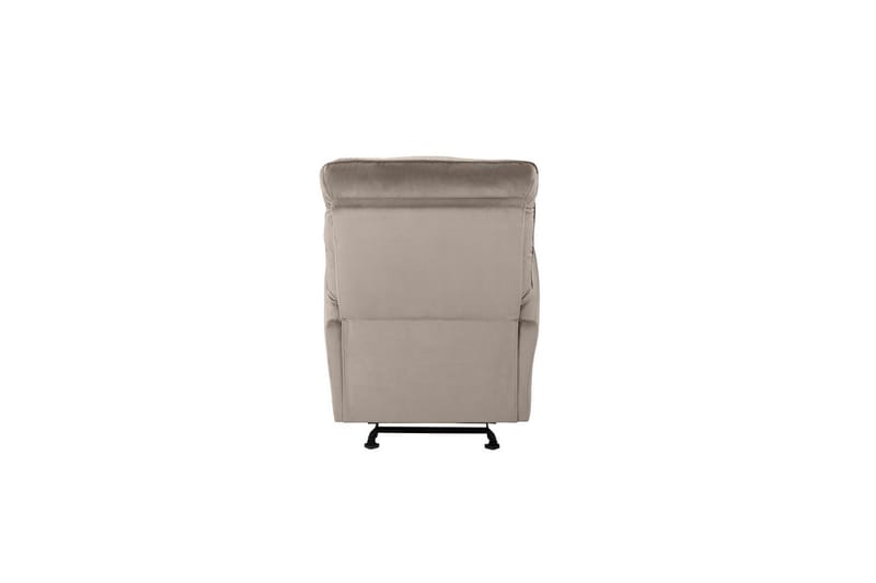 Fåtölj Chesley Taupe, Sammet/Metall/Trä - Taupe, Sammet/Metall/Trä - Möbler - Fåtölj & stolar - Fåtölj - Liggfåtölj