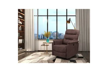 Fåtölj Coullon Mörkbrun - Mörkbrun - Möbler - Fåtölj & stolar - Fåtölj - Biofåtölj & reclinerfåtölj