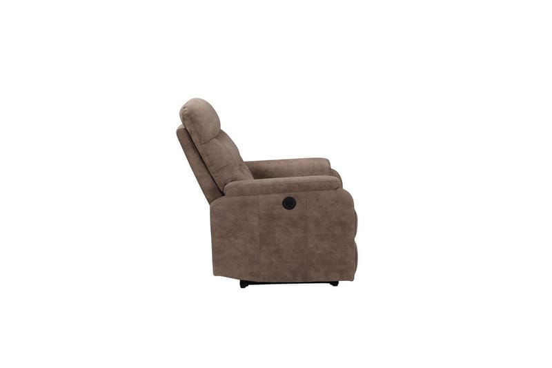 Fåtölj Coullon Taupe - Taupe - Möbler - Fåtölj & stolar - Fåtölj - Liggfåtölj