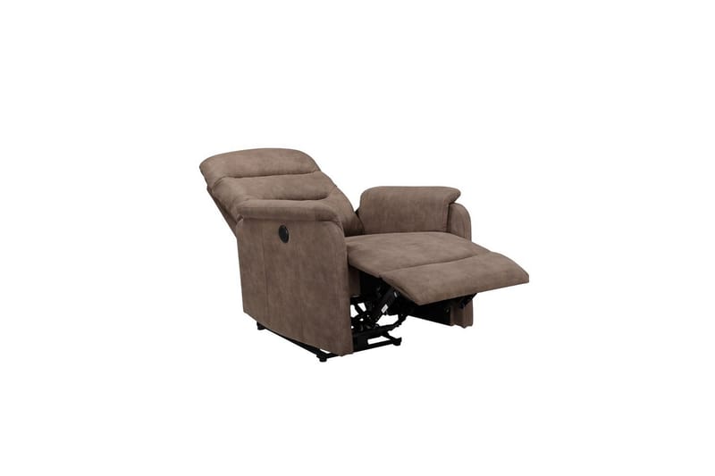 Fåtölj Coullon Taupe - Taupe - Möbler - Fåtölj & stolar - Fåtölj - Liggfåtölj