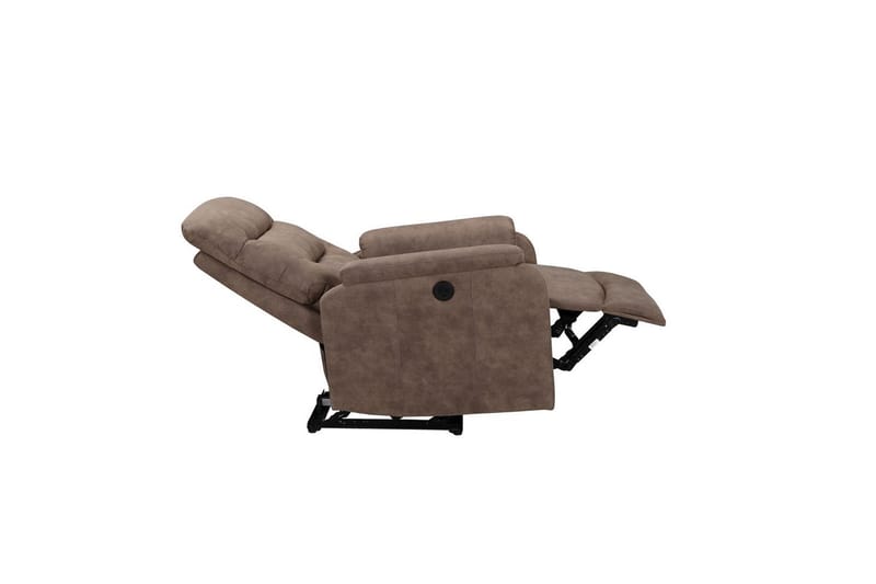 Fåtölj Coullon Taupe - Taupe - Möbler - Fåtölj & stolar - Fåtölj - Liggfåtölj
