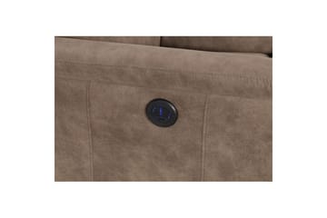 Fåtölj Coullon Taupe - Taupe - Möbler - Fåtölj & stolar - Fåtölj - Biofåtölj & reclinerfåtölj