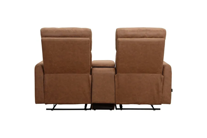 Fåtölj Dacoulas Cognac, Cowboy PU/Trä - Cognac, Cowboy PU/Trä - Möbler - Fåtölj & stolar - Fåtölj - Biofåtölj & reclinerfåtölj