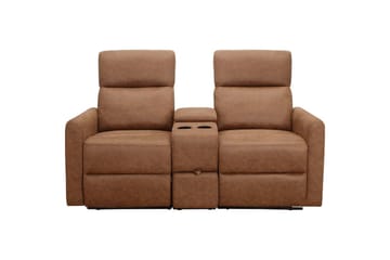 Fåtölj Dacoulas Cognac, Cowboy PU/Trä - Cognac, Cowboy PU/Trä - Möbler - Fåtölj & stolar - Fåtölj - Biofåtölj & reclinerfåtölj