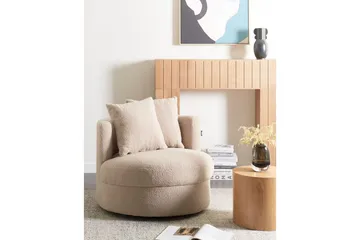 Fåtölj Dalby Beige - Beige - Möbler - Fåtölj & stolar - Fåtölj - Biofåtölj & reclinerfåtölj