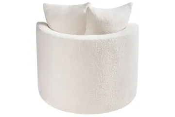 Fåtölj Dalby Vit - Vit - Möbler - Fåtölj & stolar - Fåtölj - Fåtölj utan armstöd