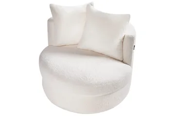 Fåtölj Dalby Vit - Vit - Möbler - Fåtölj & stolar - Fåtölj - Fåtölj utan armstöd