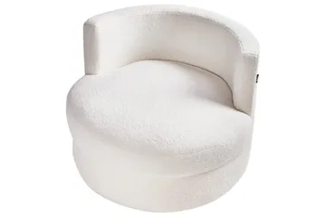 Fåtölj Dalby Vit - Vit - Möbler - Fåtölj & stolar - Fåtölj - Fåtölj utan armstöd