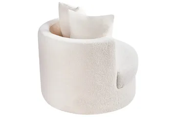 Fåtölj Dalby Vit - Vit - Möbler - Fåtölj & stolar - Fåtölj - Fåtölj utan armstöd