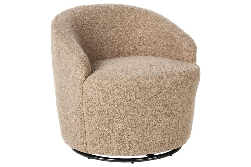 Fåtölj Davik Beige/svart - Beige/svart - Möbler - Fåtölj & stolar - Fåtölj - Clubfåtölj